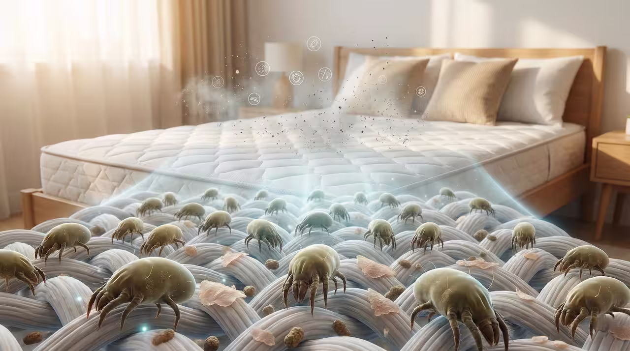 ácaro no colchão ácaro no colchão