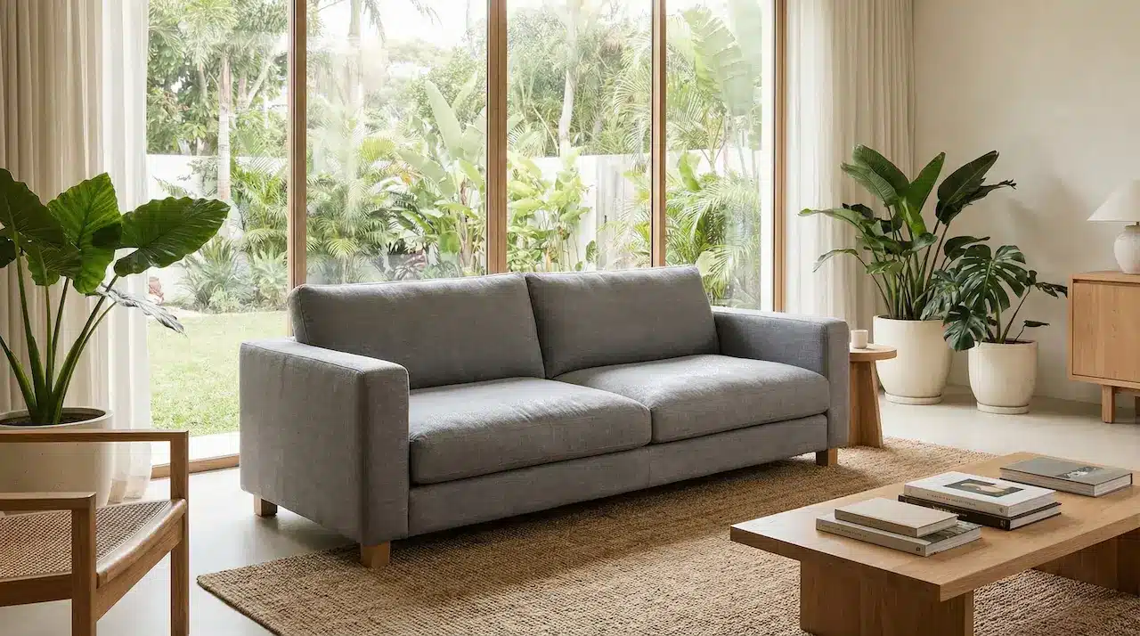 Quanto tempo demora para secar o sofá após a limpeza?