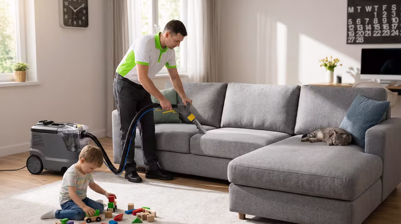 De quanto em quanto tempo devo higienizar o sofá?