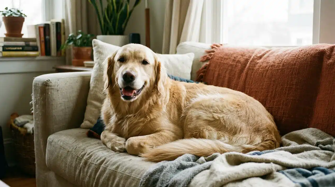 Como tirar cheiro de cachorro do sofá? Funciona fazer em casa?